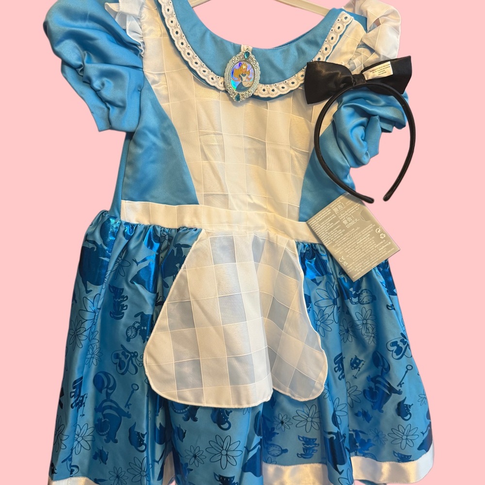Disney Blue and White Theater Costume Dress